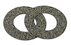 33369 Front Brake Splash Shield Gaskets, 1963-1982 Chevy Corvette - image 1