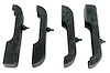 33512 Radiator Mount Cushion Set, 1976-1980 Chevy Corvette, Upper & Lower 2 in. Rad, 4pc - image 1