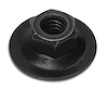 33600 Door Glass Channel & Guide Roller Nut, 1969-1982 Chevy Corvette - image 1