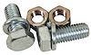 3406 Seat Belt Bolt Kit, 1969 Chevy Corvette, Lap Belts Only - image 1