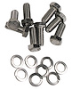 3412 Seat Belt Bolt Kit, 1974-1977 Chevy Corvette, Lap & Shoulder-Coupe - image 1