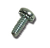 34661 Glove Box Lock Retainer Screw & Washer, 1963-1967 Chevy Corvette - image 1