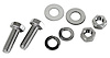 34840 Seat Belt Bolt Kit, 1953-1962 Chevy Corvette, 2 Required - image 1