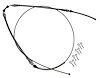 36330 Park Brake Cable, 1965-1982 Chevy Corvette, Rear Stainless - image 1