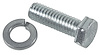 36534 Alternator Bracket Bolt, 1965-1974 Chevy Corvette, Big Block W/O Power Steering - image 1
