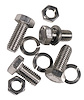3666 Seat Belt Bolt Kit, 1969 Chevy Corvette, Lap & Shoulder - image 1