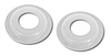 36774 Door Lock Knob Spacers, 1965-1977 Chevy Corvette, Plastic - image 1