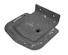 37002 Seat Belt Reinforcement, 1968-1968 Chevy Corvette, Underbody Outer Right/Passenger - image 1