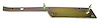 37758 Front Bumper Cover Retainer, 1980-1982 Chevy Corvette, Side Right/Passenger - image 1
