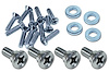 39917 Seat Side Chrome Hardware Kit, 1963-1967 Chevy Corvette, 20 Piece - image 1