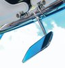 39941 Inside Mirror, 1963-1966 Chevy Corvette, Non Day/Night Chrome - image 4