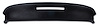 400820 Upper Dash Pad, 1968-1969 Chevy Corvette, Black - image 1