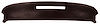 400828 Upper Dash Pad, 1968-1968 Chevy Corvette, Tobacco - image 1