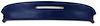 400832 Upper Dash Pad, 1968-1968 Chevy Corvette, Dark Blue - image 1