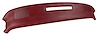 400931 Upper Dash Pad, 1973-1975 Chevy Corvette, Oxblood - image 1