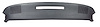 4009A2 Dash Pad, 1976-1976 Chevy Corvette, Dark Smoke Upper - image 1