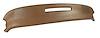 4009B2 Dash Pad, 1976-1976 Chevy Corvette, Dark Buckskin Upper - image 1