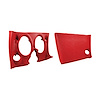 401130PR Lower Dash Pad Pair, 1968-1968 Chevy Corvette, Red - image 1
