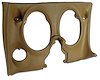401156 Lower Dash Pad, 1968-1968 Chevy Corvette, Saddle, Left/Driver - image 1
