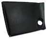 401220 Lower Dash Pad, 1968-1968 Chevy Corvette, Black, Right/Passenger - image 1