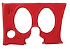 401330 Lower Dash Pad, 1969 Chevy Corvette, Red, Left/Driver - image 1