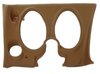 401356ST Upper & Lower Dash Pad Set, 1969 Chevy Corvette, Saddle - image 3