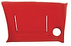 401430 Lower Dash Pad, 1969 Chevy Corvette, Red, Right/Passenger - image 1