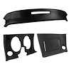 401520ST Upper & Lower Dash Pad Set, 1970-1970 Chevy Corvette, Black - image 1