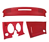 401530ST Upper & Lower Dash Pad Set, 1970-1970 Chevy Corvette, Red - image 1