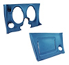 401541PR Lower Dash Pad Pair, 1970-1970 Chevy Corvette, Bright Blue - image 1