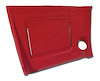 401630 Lower Dash Pad, 1970-1970 Chevy Corvette, Red, Right/Passenger - image 1