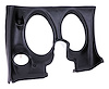 401720 Lower Dash Pad, 1971-1976 Chevy Corvette, Black, Left/Driver - image 1