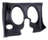 401720PR Lower Dash Pad Pair, 1971-1976 Chevy Corvette, Black - image 2