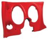 401730PR Lower Dash Pad Pair, 1971-1972 Chevy Corvette, Red - image 2