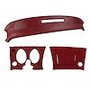 401731ST Upper & Lower Dash Pad Set, 1973-1975 Chevy Corvette, Oxblood - image 1