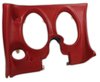 401734PR Lower Dash Pad Pair, 1976-1976 Chevy Corvette, Firethorn - image 2