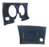 401743PR Lower Dash Pad Pair, 1973-1975 Chevy Corvette, Dark Blue - image 1