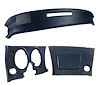 401743ST Upper & Lower Dash Pad Set, 1973-1975 Chevy Corvette, Dark Blue - image 1