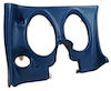401747 Lower Dash Pad, 1971-1972 Chevy Corvette, Royal Blue, Left/Driver - image 1
