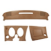 401751ST Upper & Lower Dash Pad Set, 1973-1975 Chevy Corvette, Medium Saddle - image 1