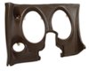 401755PR Lower Dash Pad Pair, 1976-1976 Chevy Corvette, Dark Brown - image 2