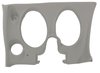 4017A2ST Upper & Lower Dash Pad Set, 1976-1976 Chevy Corvette, Dark Smoke - image 3