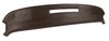 401855ST Upper & Lower Dash Pad Set, 1976-1976 Chevy Corvette, Dark Brown, w/Lower A/C Vent Cutout - image 2