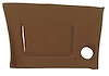401923 Lower Dash Pad, 1973-1973 Chevy Corvette, Dark Saddle, Right/Passenger - image 1