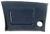 401943 Lower Dash Pad, 1973-1975 Chevy Corvette, Dark Blue, Right/Passenger - image 1