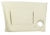 401976 Lower Dash Pad, 1976-1976 Chevy Corvette, White, Right/Passenger - image 1