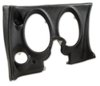 402020ST Upper & Lower Dash Pad Set, 1977-1977 Chevy Corvette, Black, W/O Lower A/C Vent Cutout - image 2