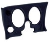 402045PR Lower Dash Pad Pair, 1977-1977 Chevy Corvette, Dark Blue, W/O Lower AC Vent Cutout - image 2