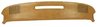402057ST Upper & Lower Dash Pad Set, 1977-1977 Chevy Corvette, Buckskin, W/O Lower A/C Vent Cutout - image 2