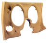 402057ST Upper & Lower Dash Pad Set, 1977-1977 Chevy Corvette, Buckskin, W/O Lower A/C Vent Cutout - image 3